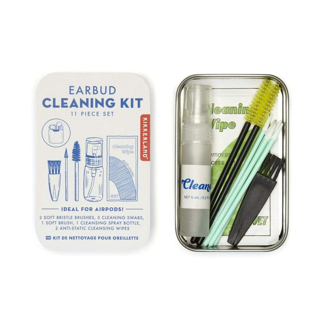 Kikkerland Travel Kit Wireless Earbud Cleaning Kit