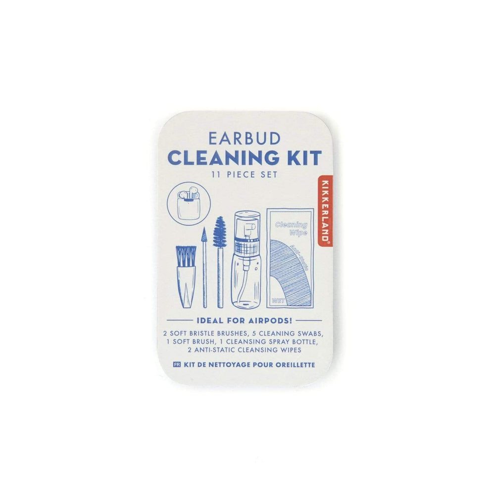 Kikkerland Travel Kit Wireless Earbud Cleaning Kit