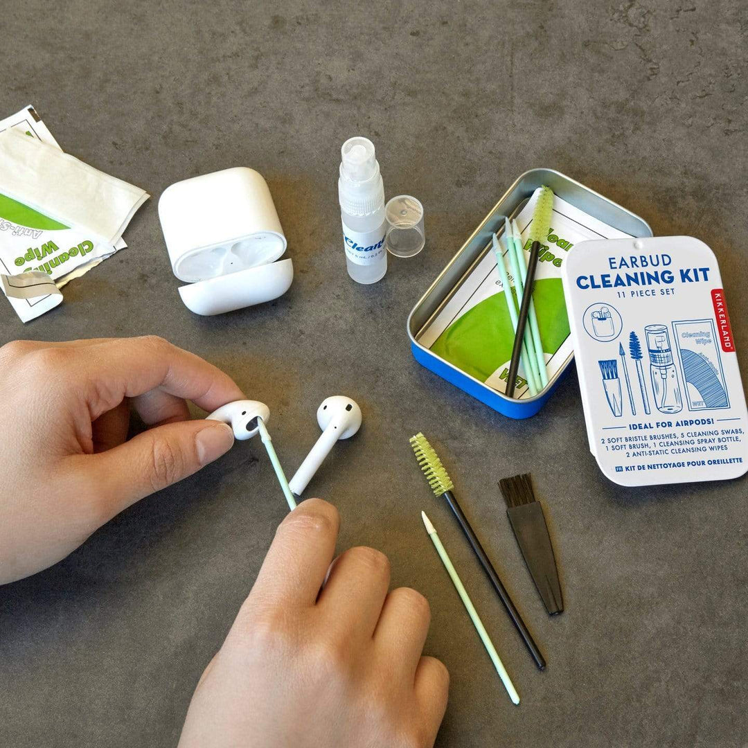 Kikkerland Travel Kit Wireless Earbud Cleaning Kit
