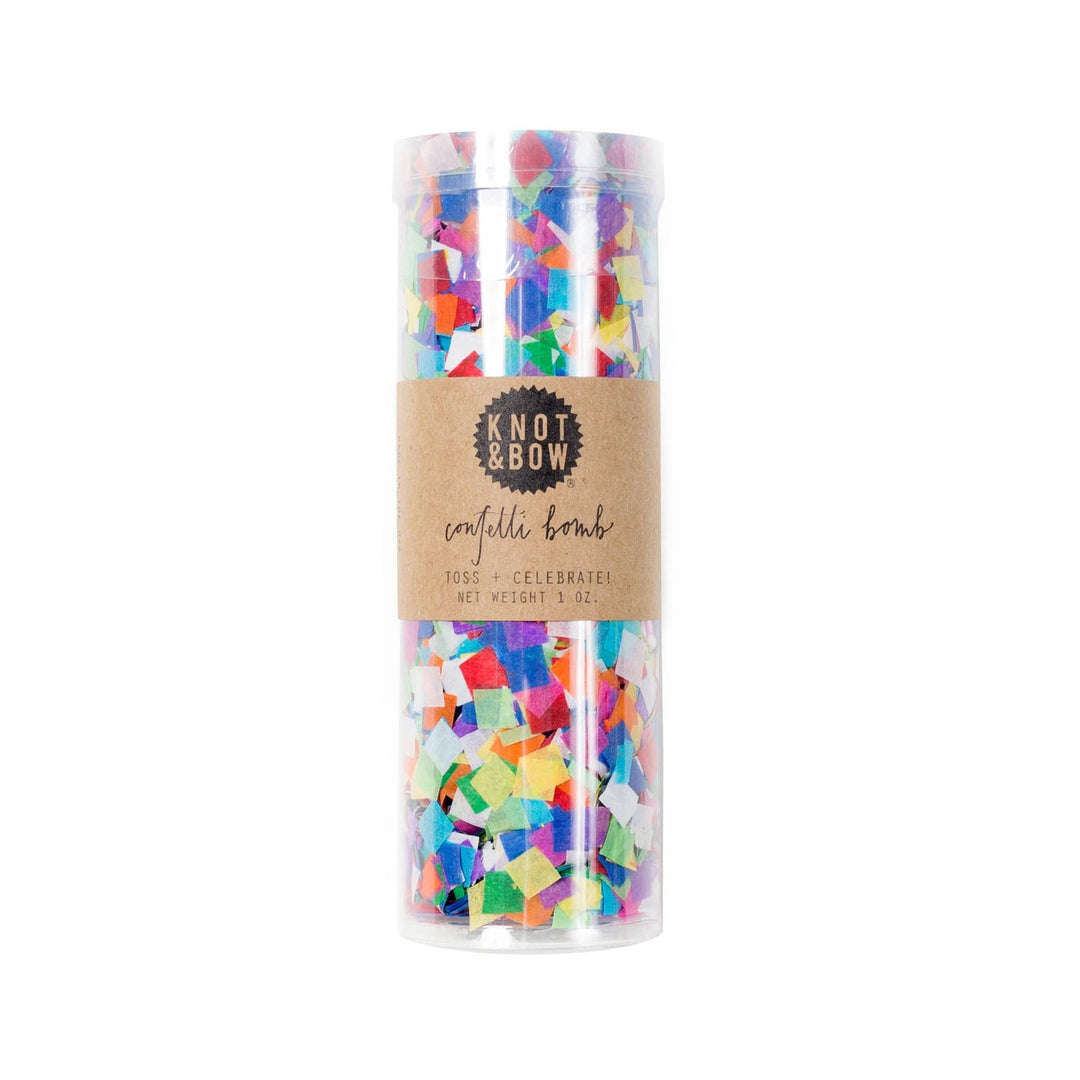 Knot & Bow Party Supplies Tiny Rainbow Confetti Bombs