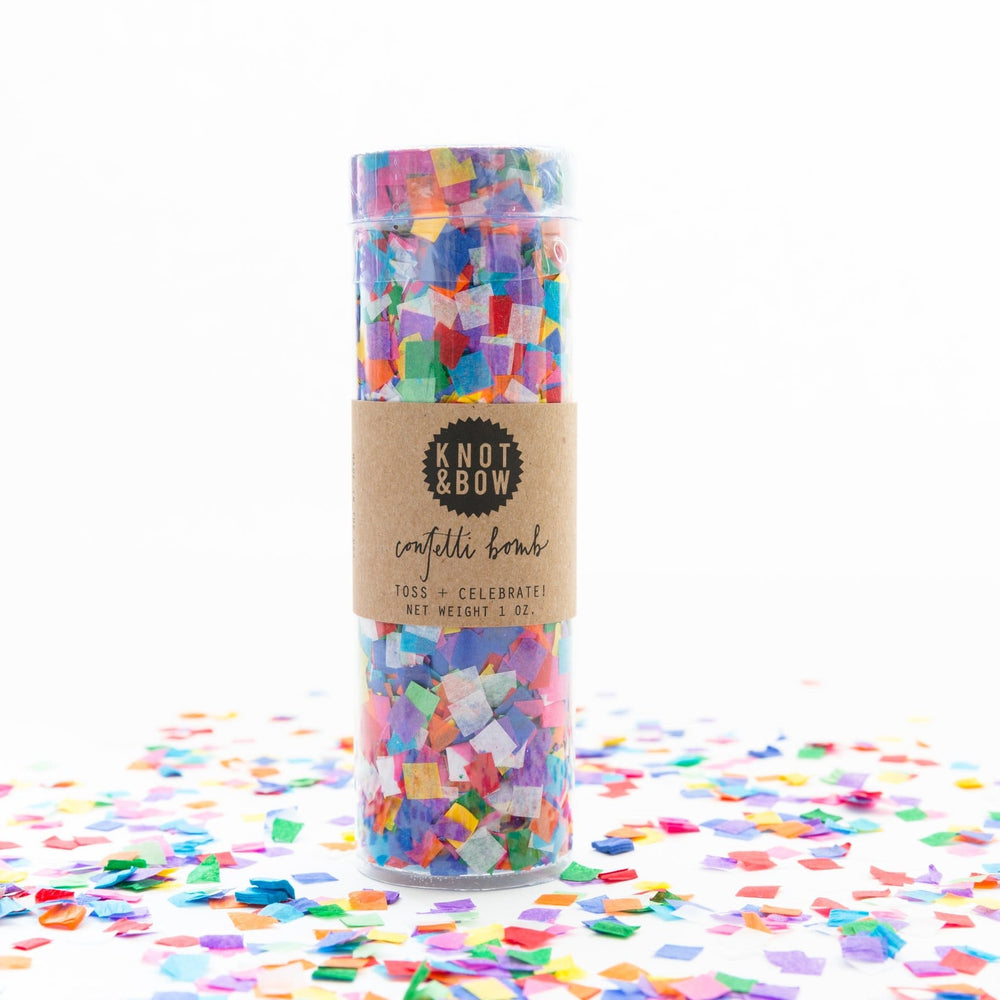 Knot & Bow Party Supplies Tiny Rainbow Confetti Bombs