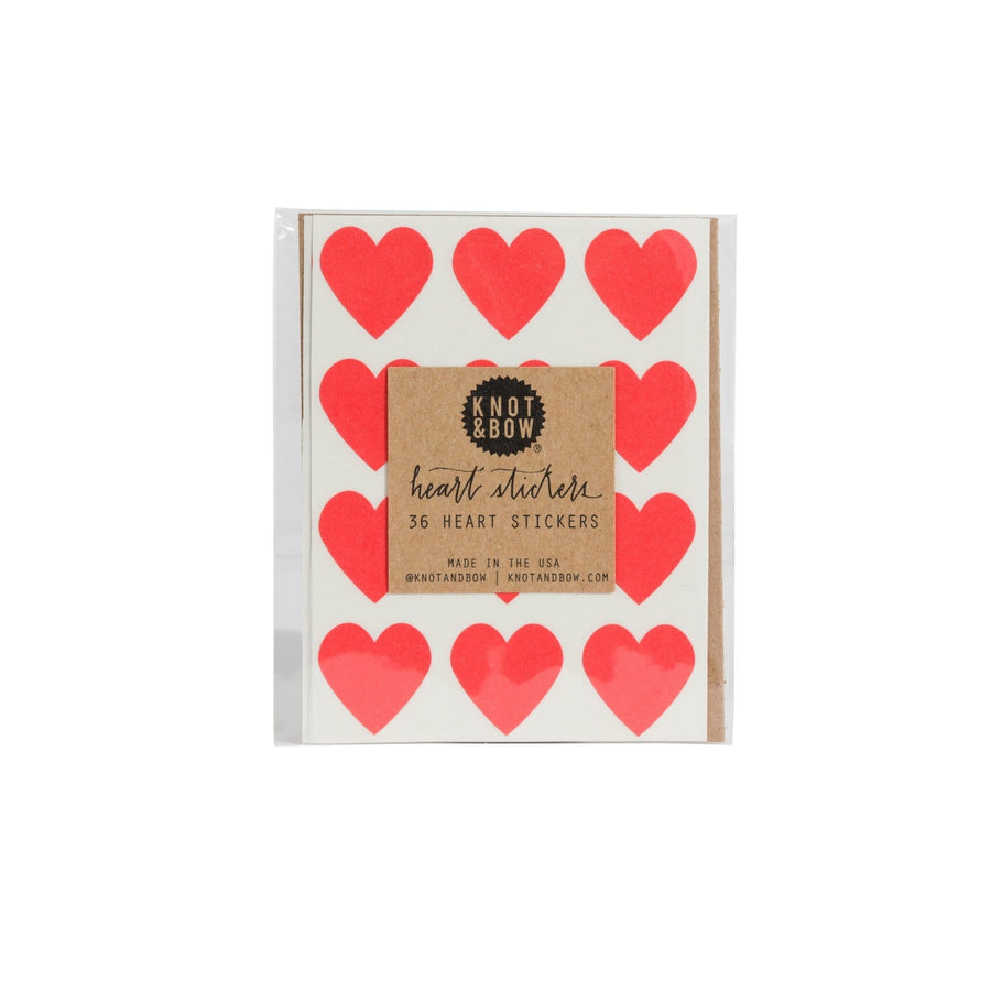 Knot & Bow Sticker Sheets Red Heart Stickers