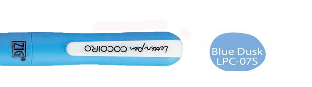 Kuretake Pen Blue Dusk Zig Cocoiro Lettering Pen - Body