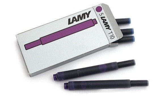 Lamy Fountain Pen LAMY T10 Violet Fountain Pen Ink Cartridges