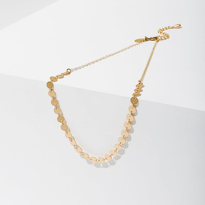 Larissa Loden Necklace Gold Candra Necklace in Circles
