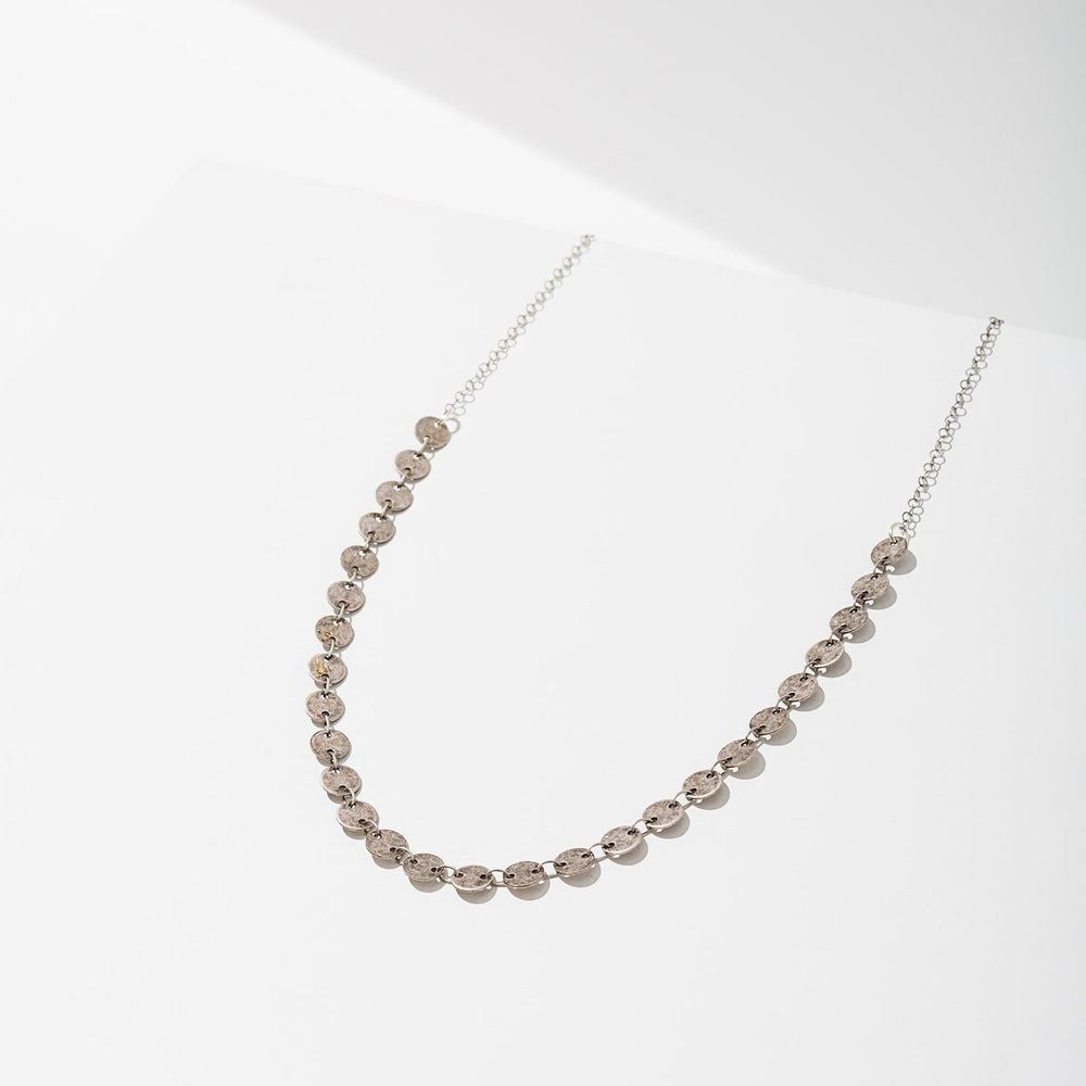 Larissa Loden Necklace Silver Candra Necklace in Circles