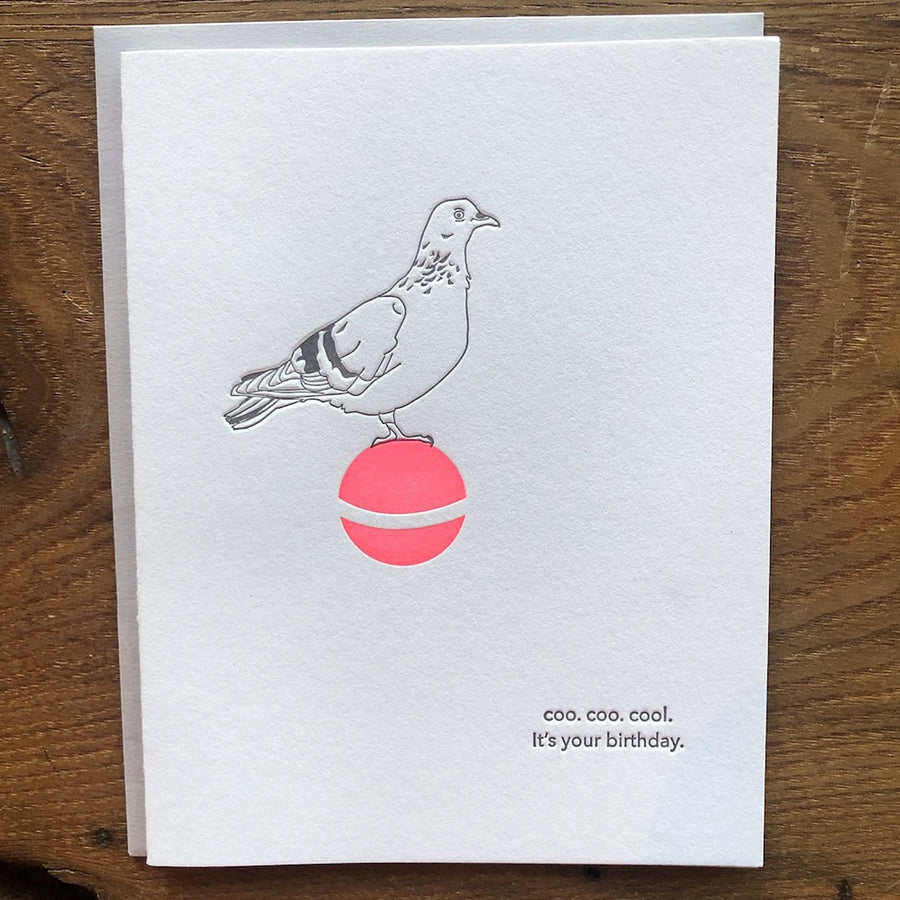 Lark Press Card Coo Coo Cool. It's Your Birthday Card