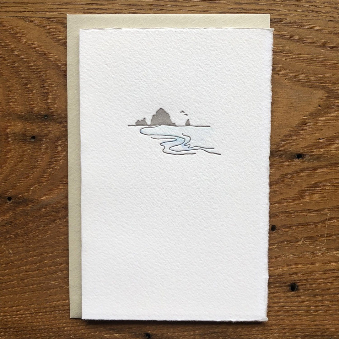 Lark Press Card The Sea Watercolor Card