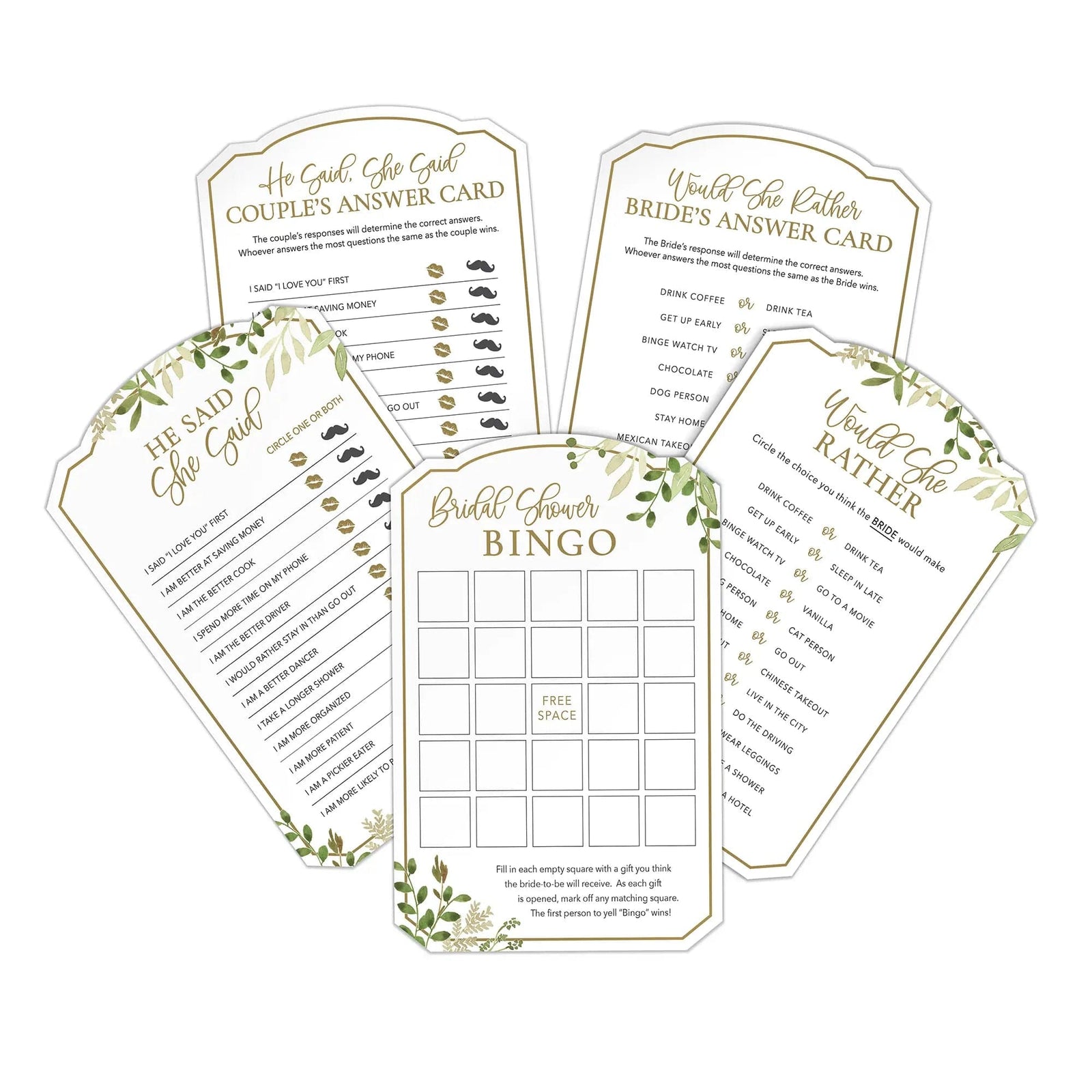 Lillian Rose Wedding Bridal Shower Games