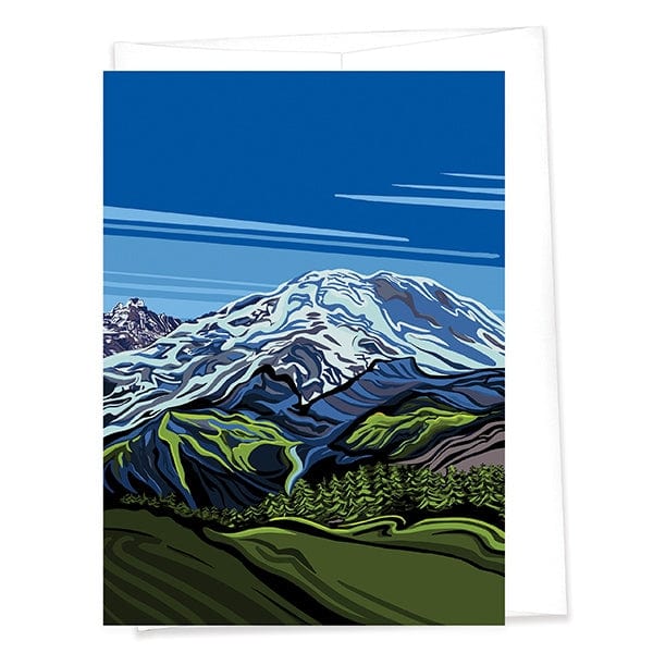 Linda Sholberg Card Secret Crush - Mt. Rainier