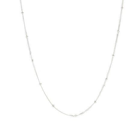 Lotus Jewelry Studio Jewelry Sterling Silver Beaded Curb Chain