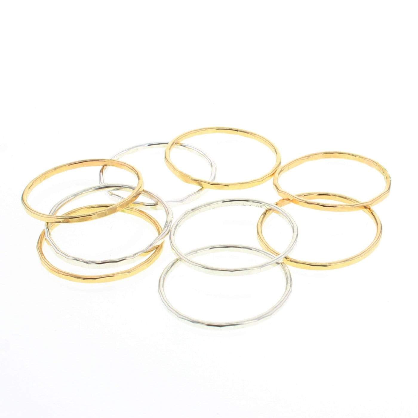 Lotus Jewelry Studio Ring Thin Round Stacking Rings