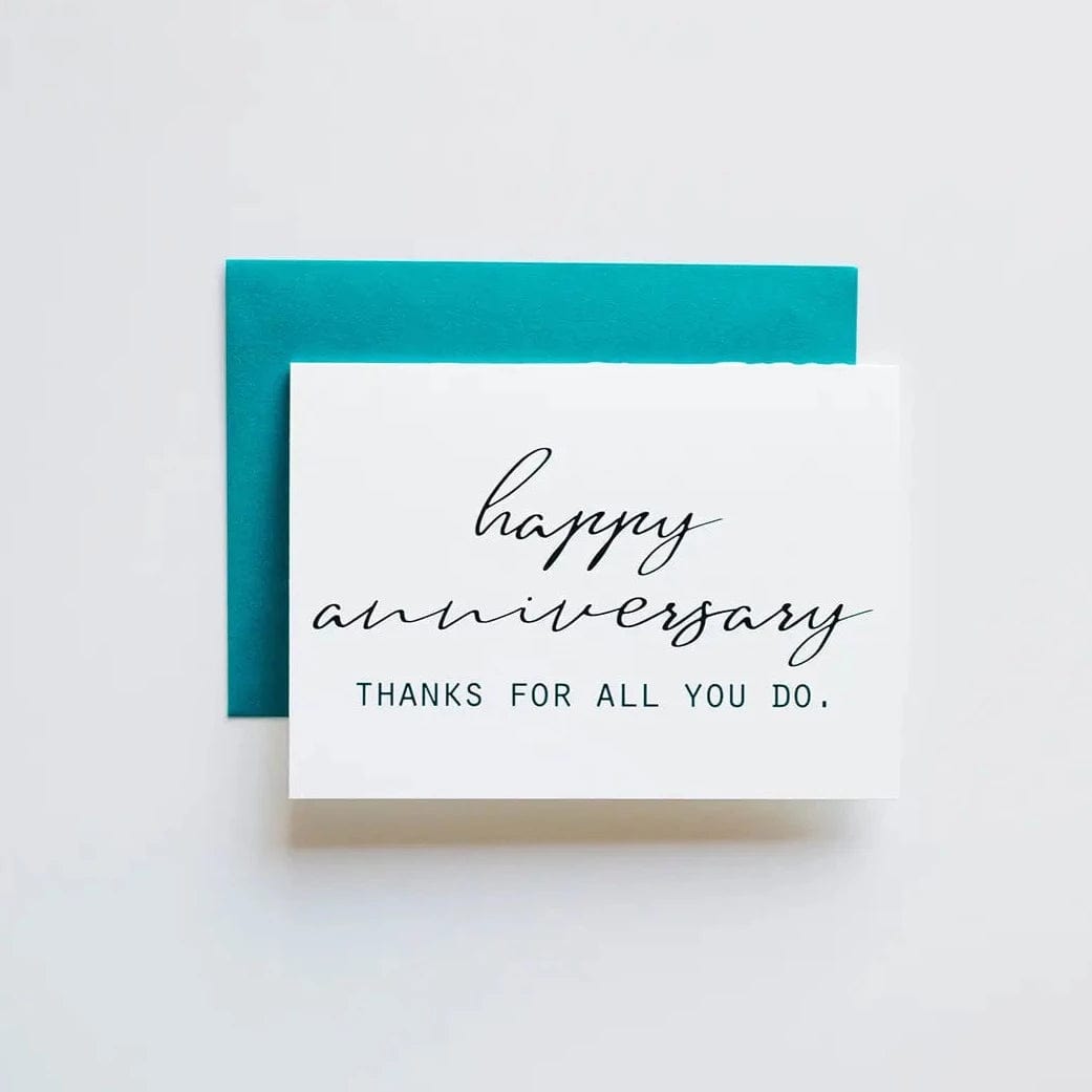 Lucky Dog Design Co Single Card Happy Work Anniversary Card