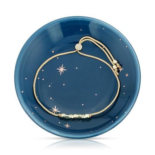 Lucky Feather Dish Shine So Bright Bracelet and Dish Set