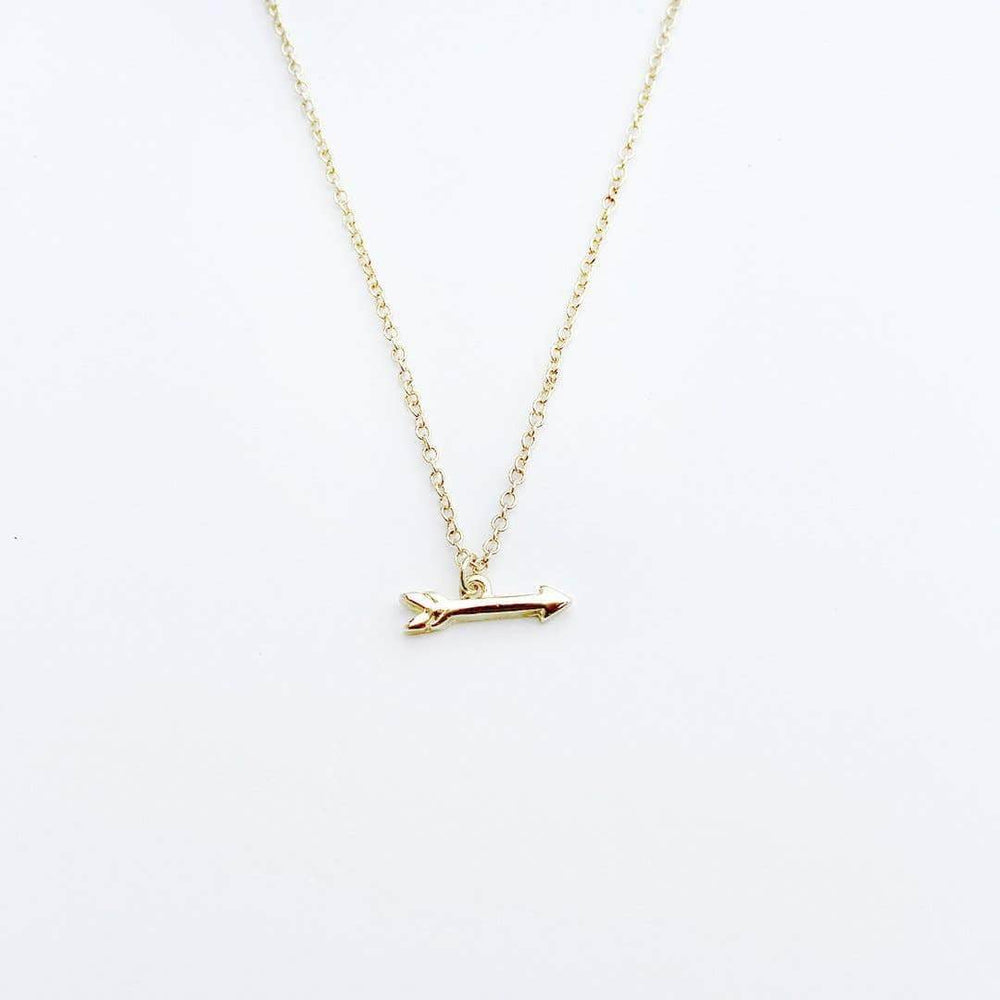 Lucky Feather Necklace Congrats Grad - You Go Girl! Necklace