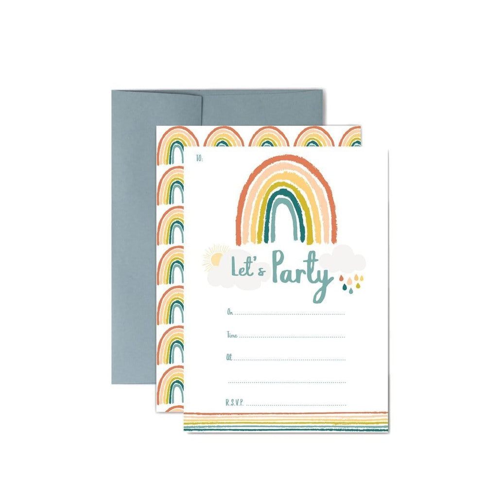 Lucy Darling Invitations Little Rainbow Party Invitations