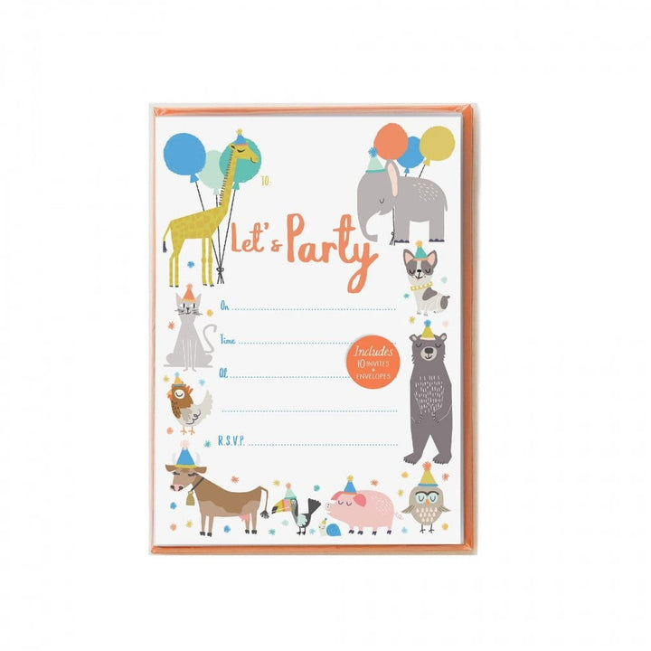 Lucy Darling Invitations Party Animal Party Invitations