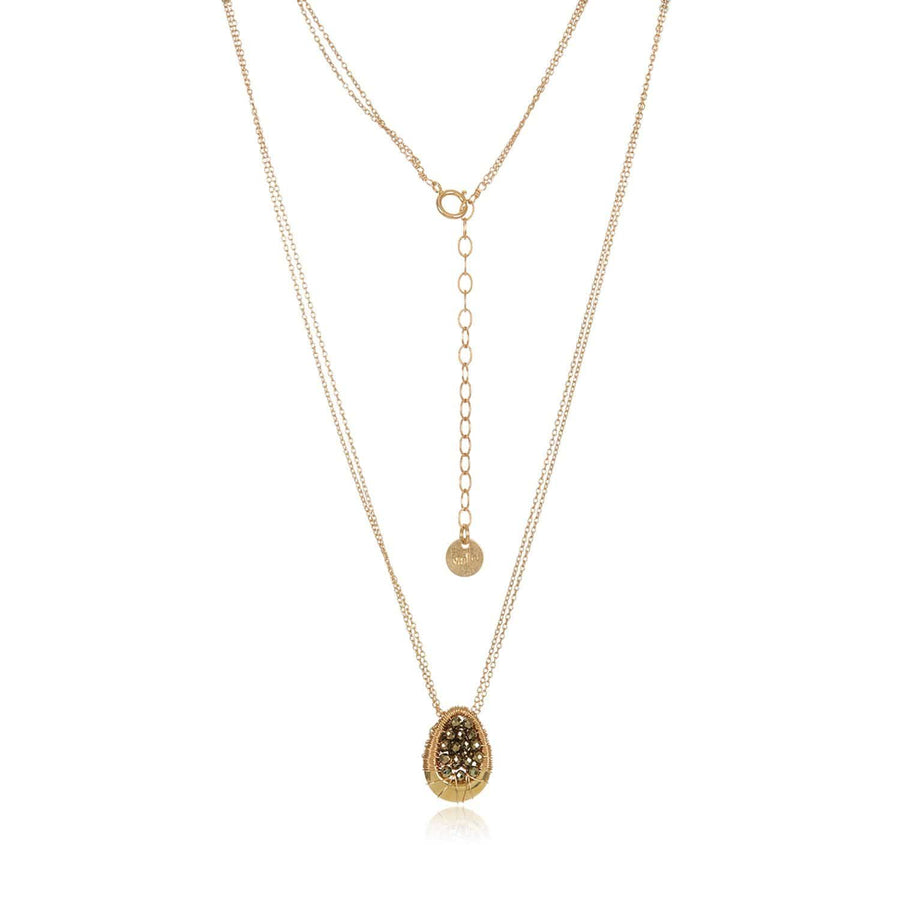 Mabel Chong Necklace Mini Nopa Necklace - Pyrite