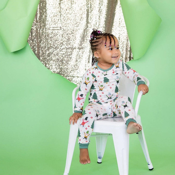 Magnetic Me Pajamas Gnome for the Holidays Modal Magnetic 2 Piece Toddler PJs