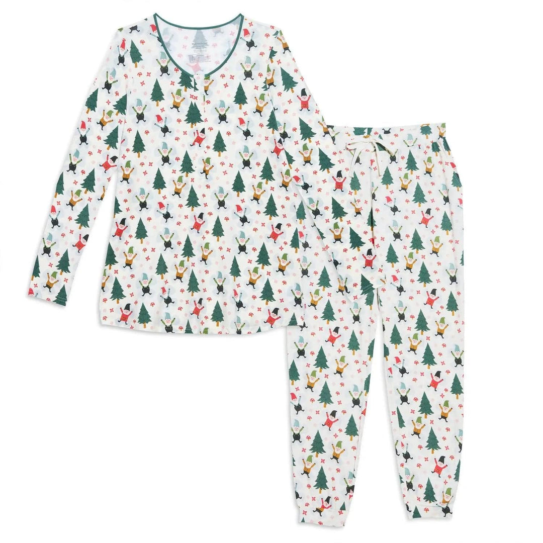 Magnetic Me Pajamas Gnome for the Holidays Modal Womens Jogger PJs