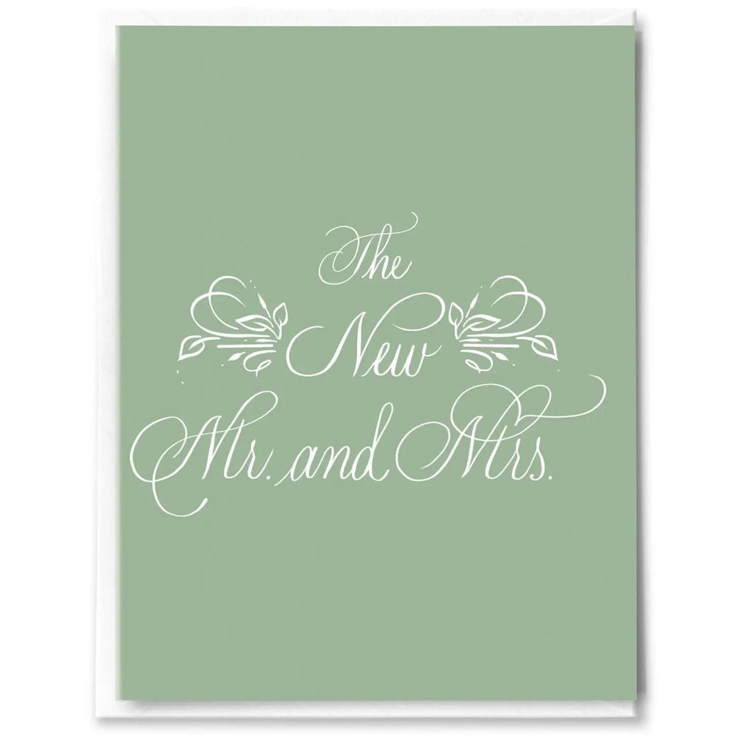 Magnolia Marks Studio Card New Mr. and Mrs. Card