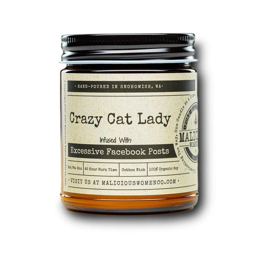 Malicious Women Candle Co. Candle Crazy Cat Lady Candle