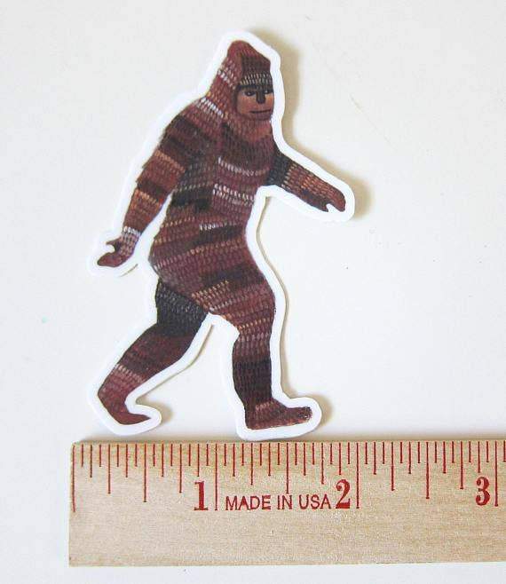 michele maule Sticker Sasquatch Vinyl Sticker