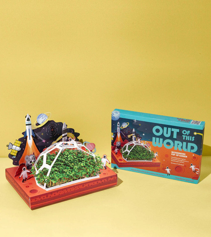Modern Sprout Gardening Microgreens Pop-Up - Out of This World