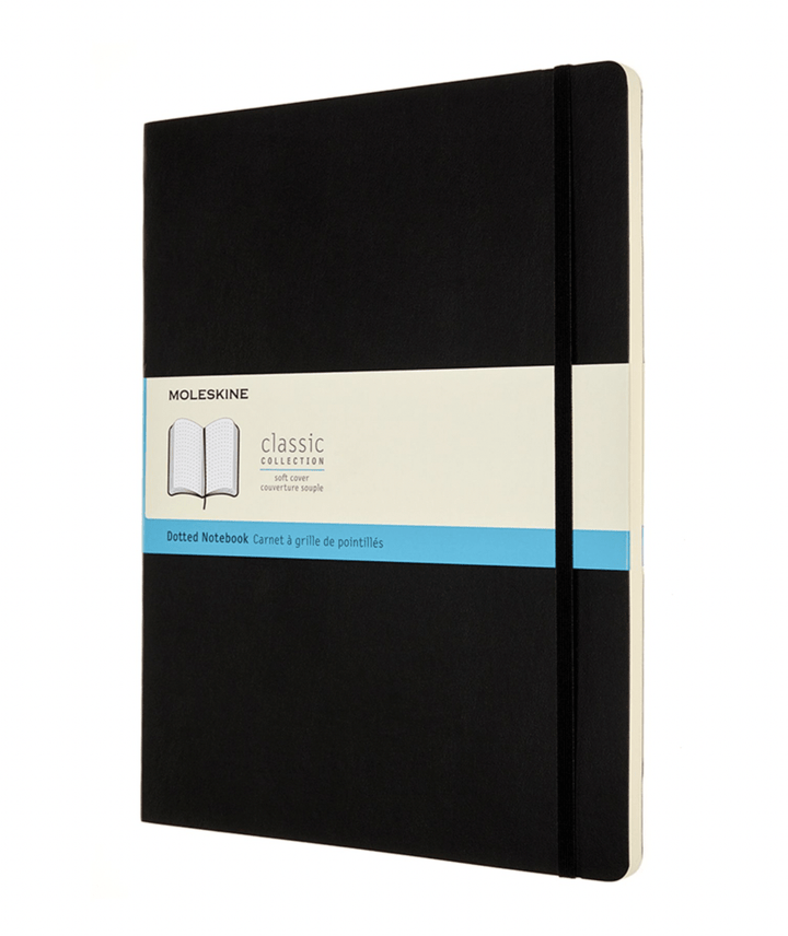 Moleskine Notebook Black / XL Moleskine Cahier Large Journals - Plain Set of 3