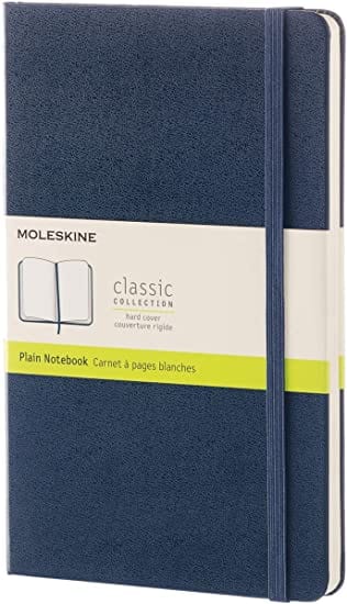 Moleskine Notebook Blue / Large Moleskine Cahier Large Journals - Plain Set of 3