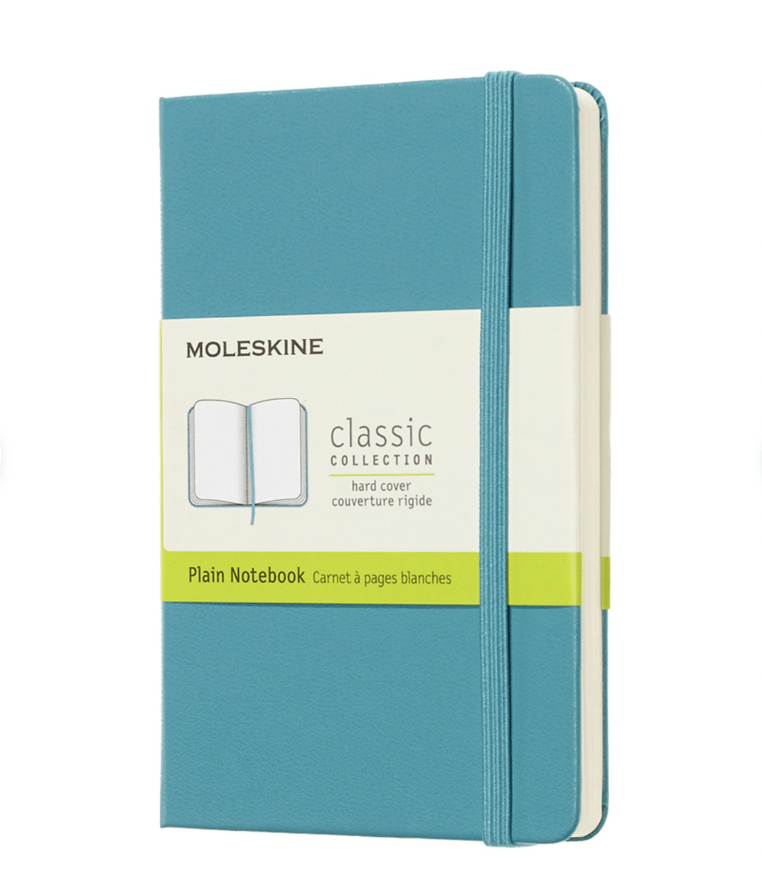 Moleskine Notebook Large / Reef Blue Moleskine Classic Notebook Hard Cover - Plain