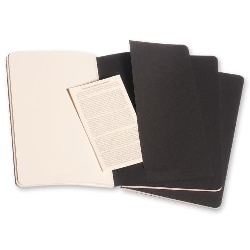 Moleskine Notebook Moleskine Cahier Large Journals - Plain Set of 3