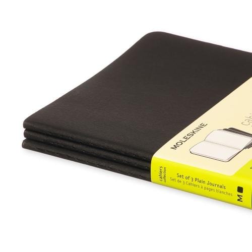 Moleskine Notebook Moleskine Cahier Large Journals - Plain Set of 3