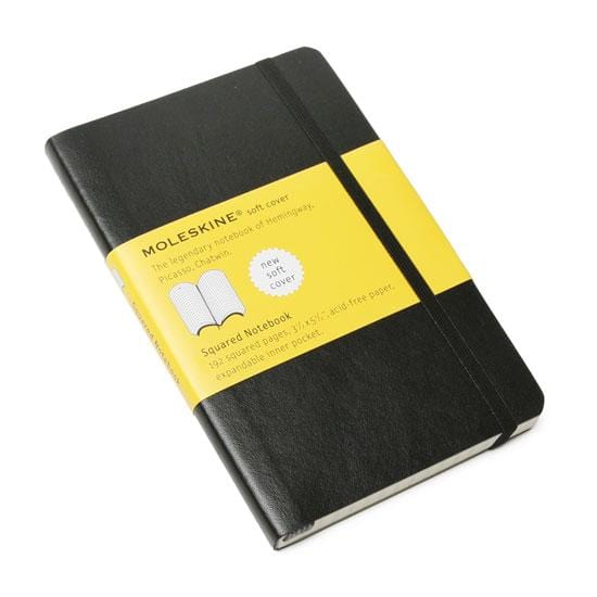 Moleskine Notebook Moleskine Classic Pocket Notebook Soft Cover - Squared