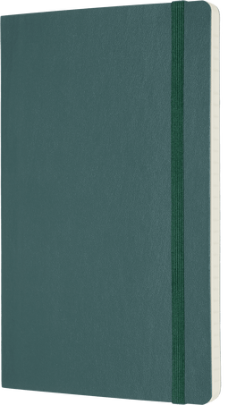 Moleskine Notepad PRO Notebook - Forest Green, Soft Cover, Large 5 x 8.25