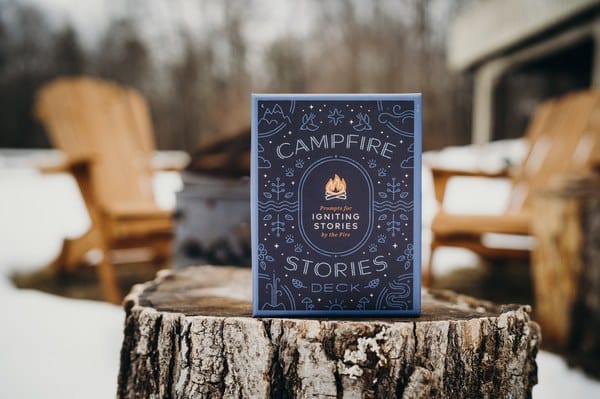 Mountaineers Books Book Campfire Stories Deck: Prompts for Igniting Stories by the Fire