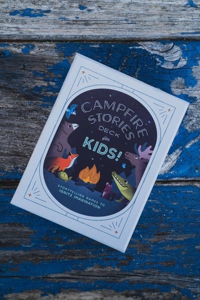 Mountaineers Books Playing Cards Campfire Stories Deck – For Kids! Storytelling Games to Ignite Imagination