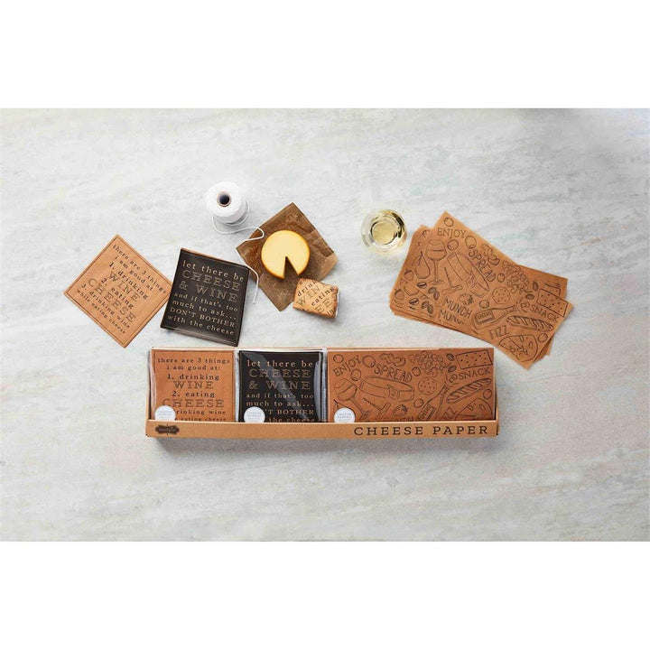 Mud Pie Cheese Board Cheese Paper Set
