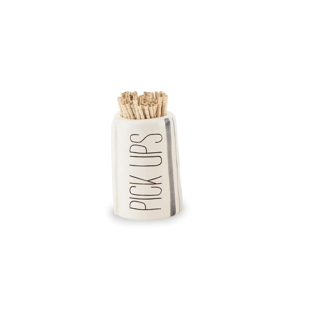 Mud Pie Kitchen Tool Pick Ups Bistro Toothpick Holder