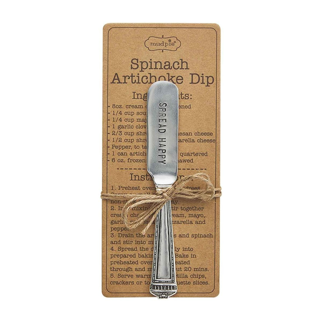 Mud Pie Kitchen Tools & Utensils Spinach Dip Spreader