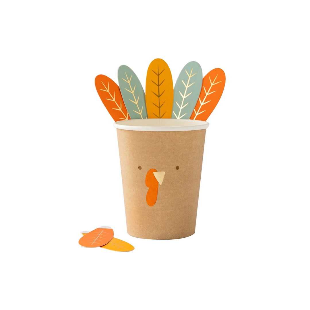 My Mind's Eye Cups Harvest Turkey Paper Party Cup