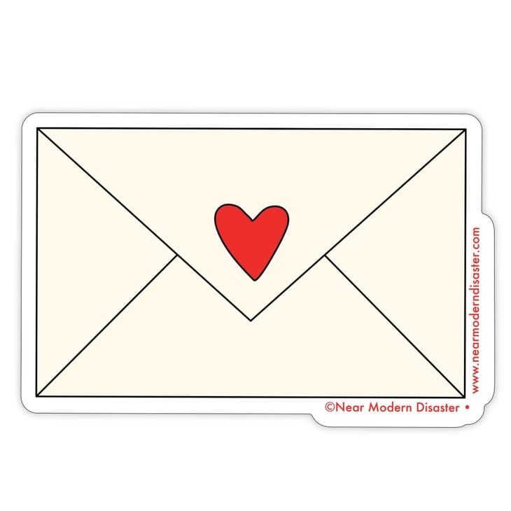 Near Modern Disaster Sticker Love Letter Sticker