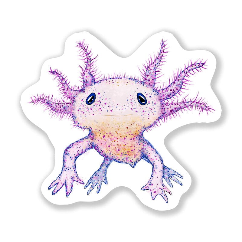 Nice Enough Sticker Axolotl Sticker