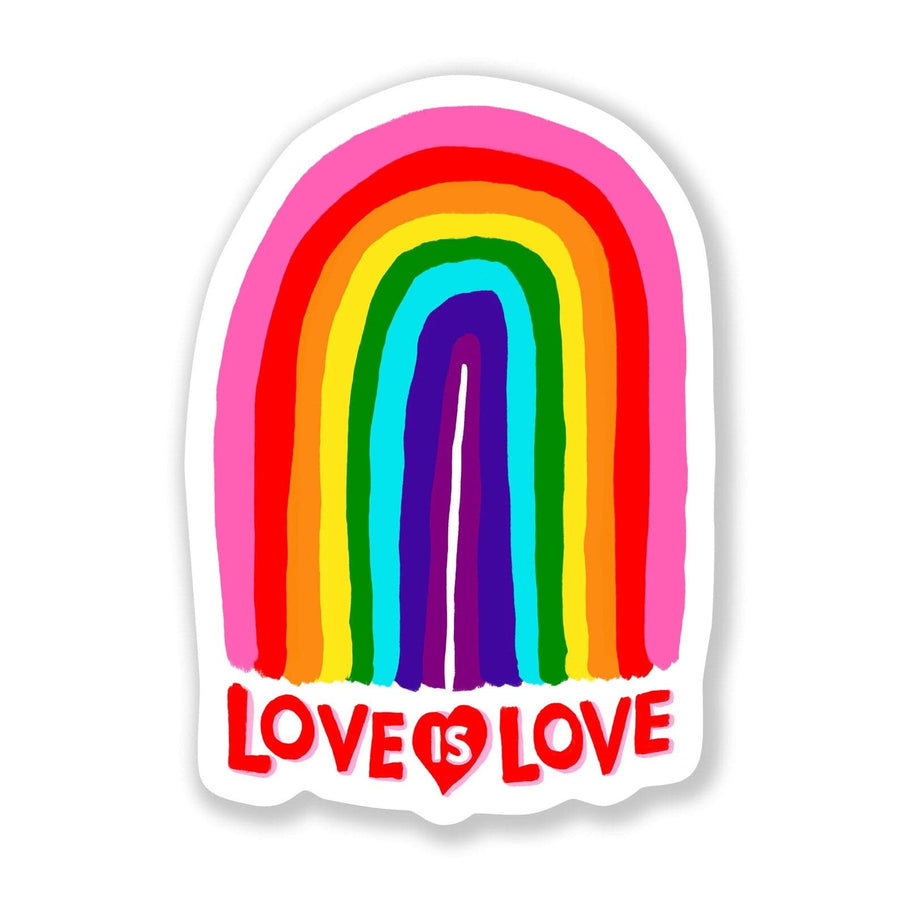 Nice Enough Sticker Love is Love Sticker