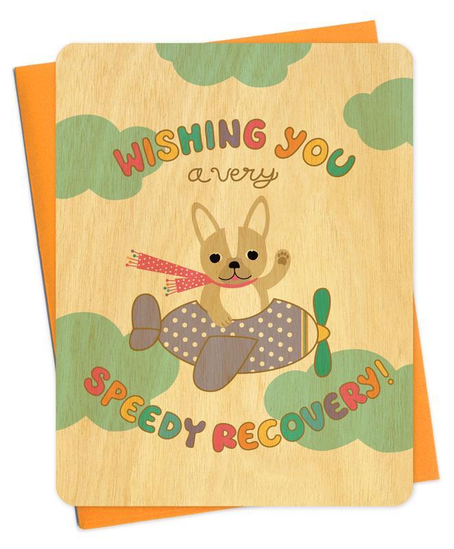 Night Owl Paper Goods Card Speedy Recovery Card