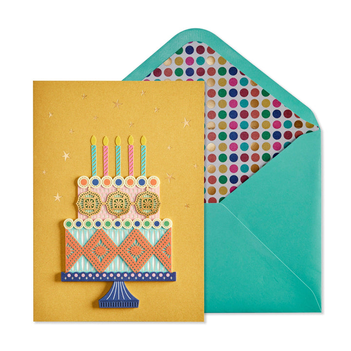Niquea.D Card Birthday Cake Birthday Card