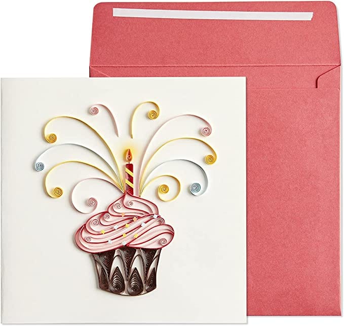 Niquea.D Card Cupcake Birthday Card
