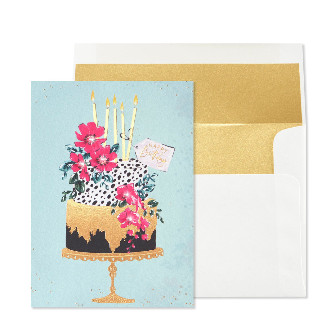 Niquea.D Card Elegant Cake Birthday Card
