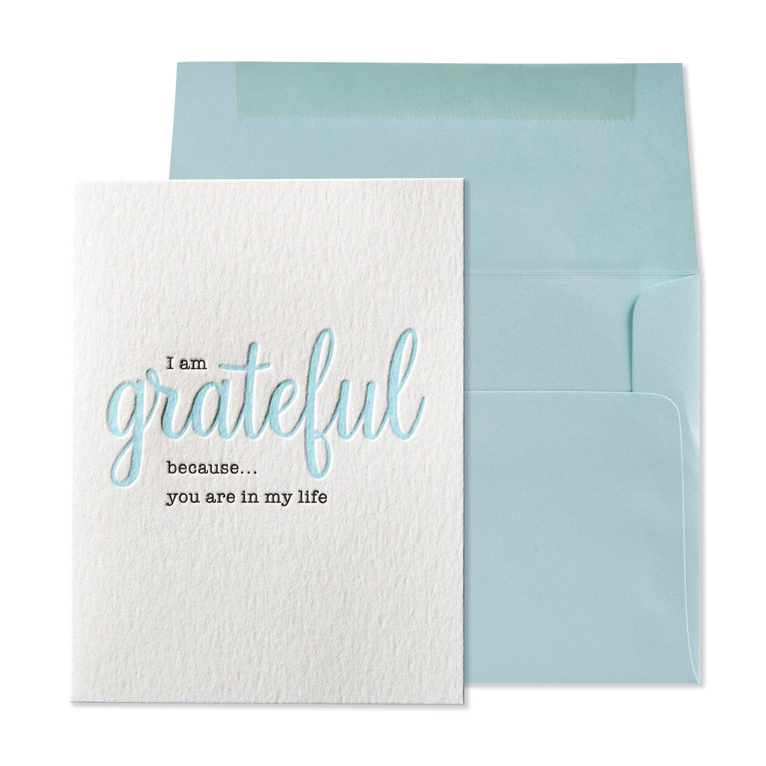 Niquea.D Card Grateful - You are in my life - Friendship Card