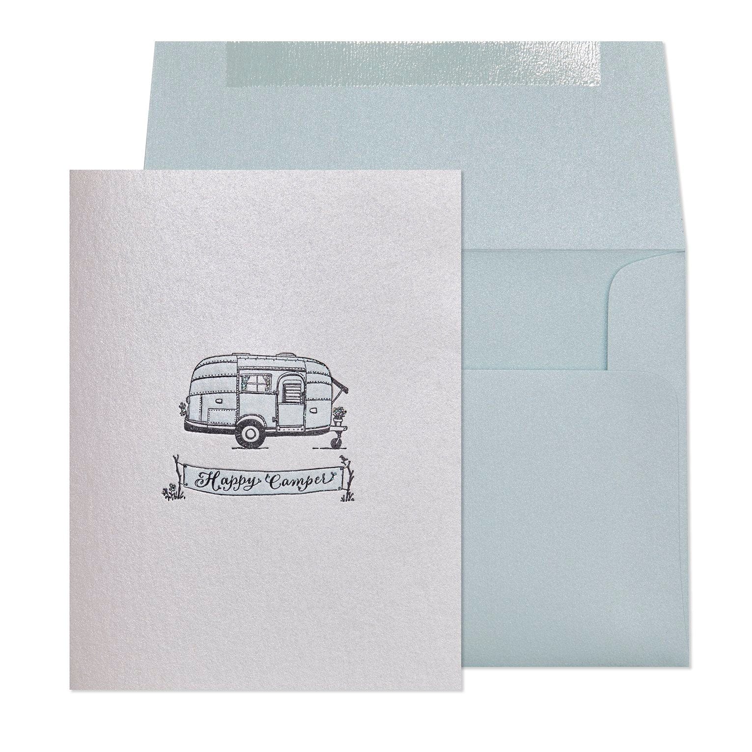 Niquea.D Card Happy Camper Friendship Card